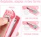 Pink Stapler, Desktop Stapler, 25 Sheet Capacity, includes 1000 Staples and Staple Remover